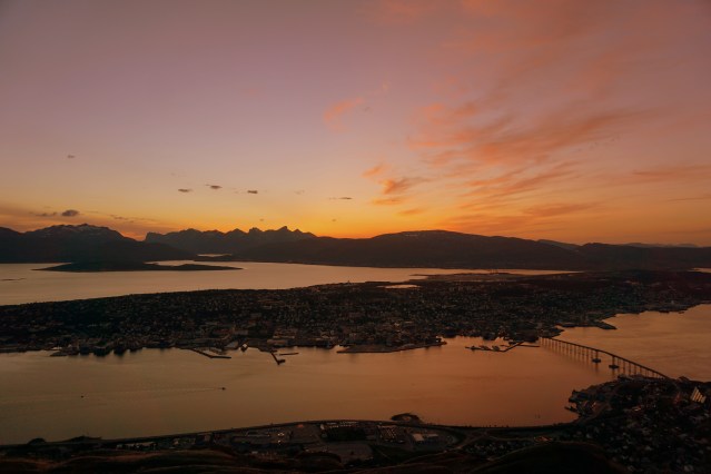"...Tromsø, when the sun goes down..."