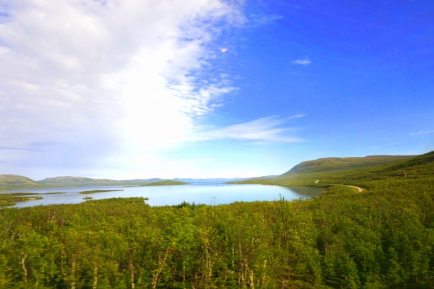 " ...a lake up on the plateau..."